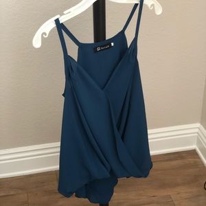 For G & PL Blue Blouse